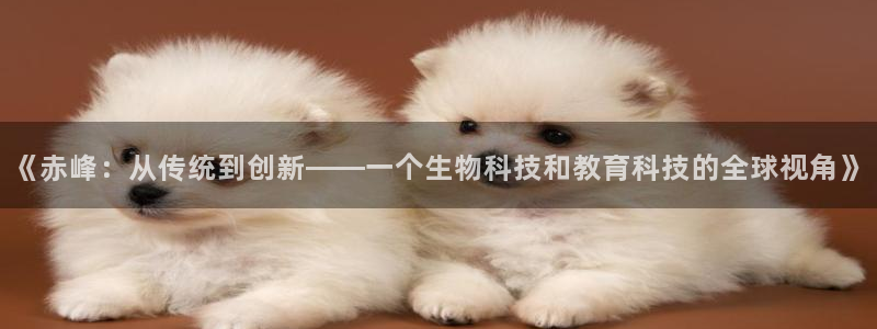 意昂3开户：《赤峰：从传统到创新——一个生物科技和教育科技的