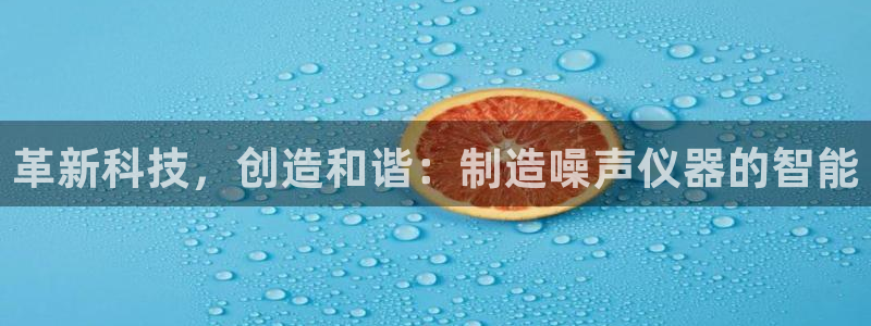 意昂3集团官网网址：革新科技，创造和谐：制造噪声仪器的智能