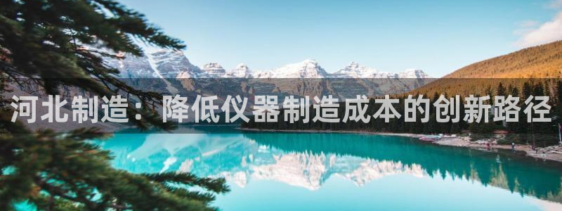 意昂体育3平台是正规平台吗安全吗：河北制造：降低仪器制造成本