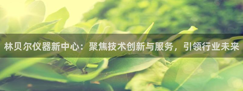 意昂3新能源：林贝尔仪器新中心：聚焦技术创新与服务，引领行业