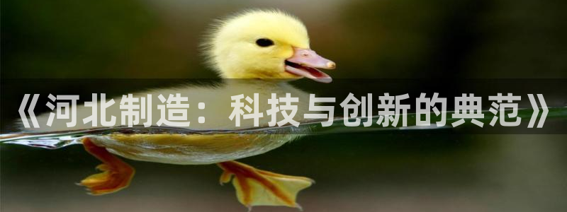 意昂体育3招商电话：《河北制造：科技与创新的典范》