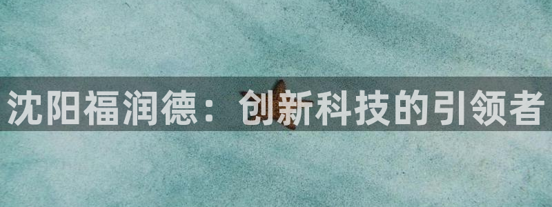 意昂体育3招商电话是多少号码：沈阳福润德：创新科技的引领者