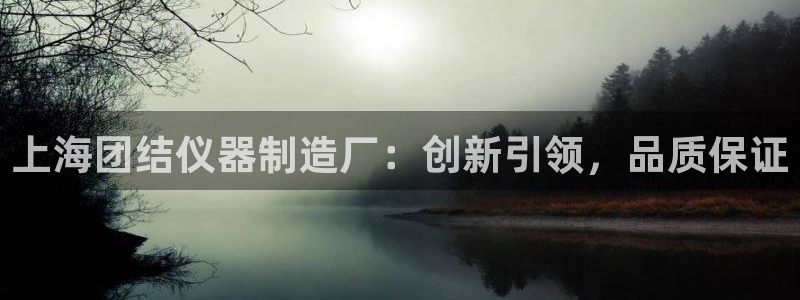意昂3娱乐40996：上海团结仪器制造厂：创新引领，品质保证